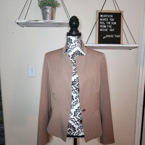 White House Black Market Light Brown Blazer